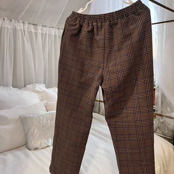 URBAN OUTFITTERS Plaid High Waisted Pants - Picture 3 of 6